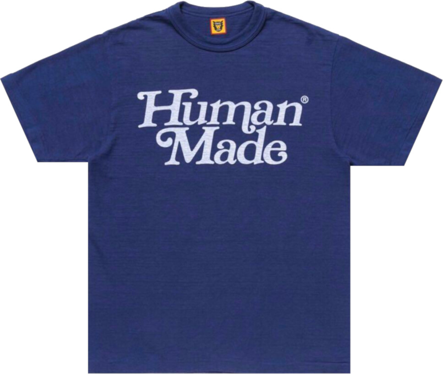 Human Made x Girls Don't Cry Navy T-Shirt | INC STYLE