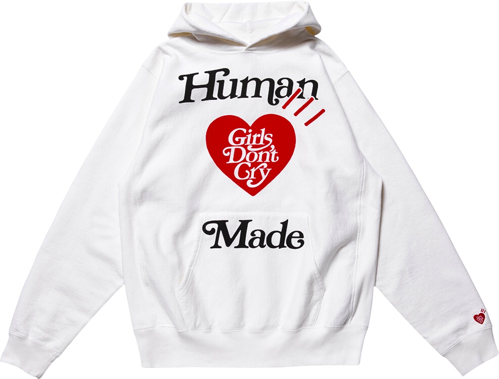 HUMAN MADE × Girls Don't Cry HOODIE | hartwellspremium.com