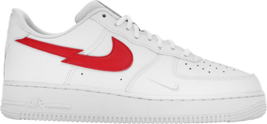 Nike Air Force 1 Low 'Red Lightning Swoosh' | Incorporated Style