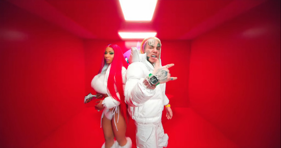 Incorporated Style Cover Image For 6ix9ine Nicki Minaj Trollz Music Video