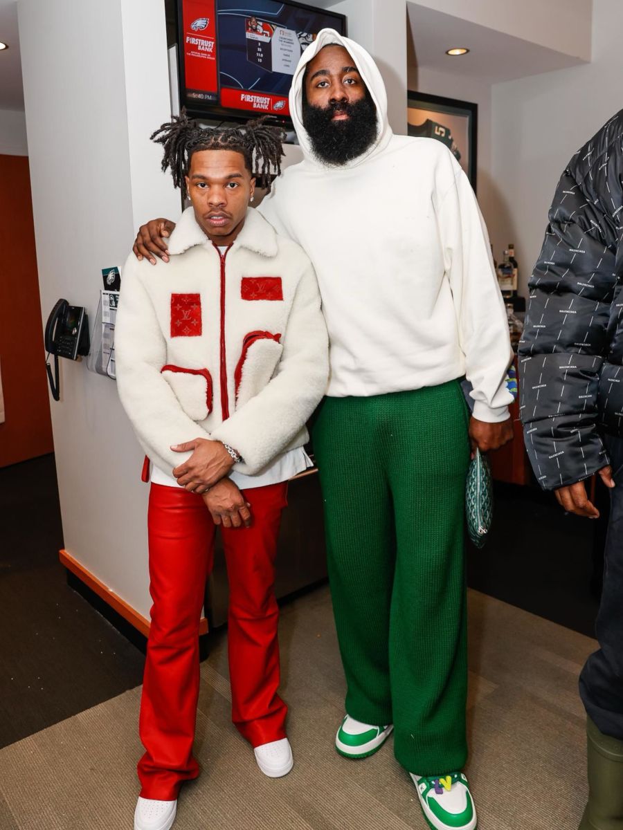 James Harden Attends The 2022 NFCG In a Marni & Louis Vuitton Outfit