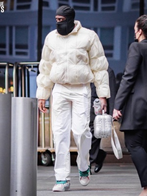 James Harden Wearing A Post Archive Faction Jacket And Pants With Lanvin Skate Sneakers