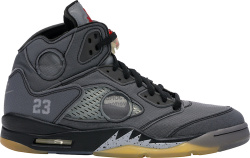 Jordan 5 Retro Dark Grey Ripstop Sneakers