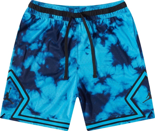 Jordan Blue Tie Dye Club Diamond Shorts Dz0561 446