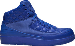 Jordan X Just Don Blue Quilted Sneakers