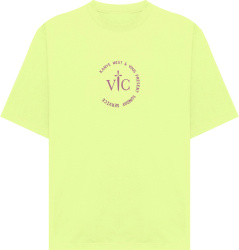 Kanye West Sunday Service X Vous Present Pale Yellow Sunday Service T Shirt