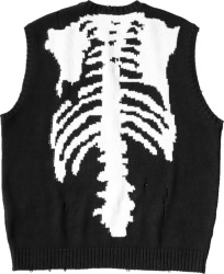 Kapital Black Bones Vest