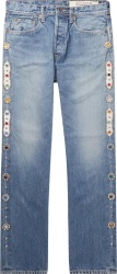 Kapital Blue Western Studded Jeans