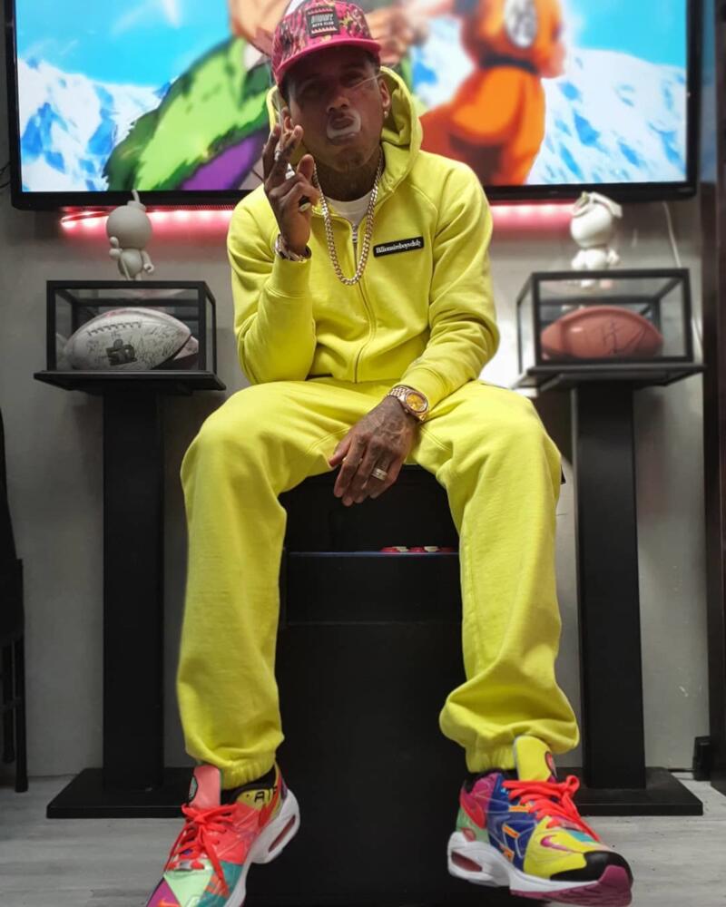 Kid Ink In BBC's Pre-Fall 2019 Collection On Instagram