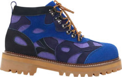 Kidsuper Blue Purple Swirl Boots