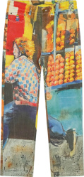 Kidsuper Multicolor Fruit Stand Print Denim Jeans