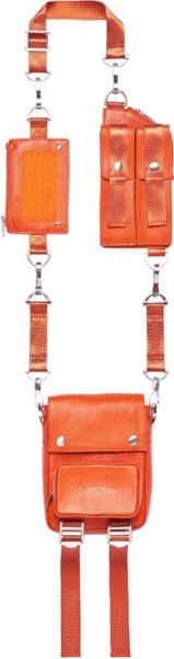 Landlord New York Orange Shoulder Strap Bag