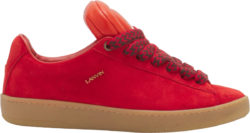 Lanvin x Future Red 'Hyper Curb' Sneakers