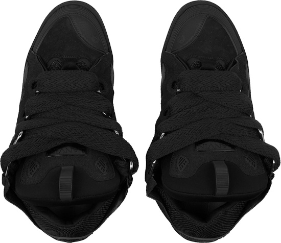 Lanvin Black Curb Sneakers