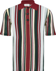 Multicolor Vertical-Striped Polo
