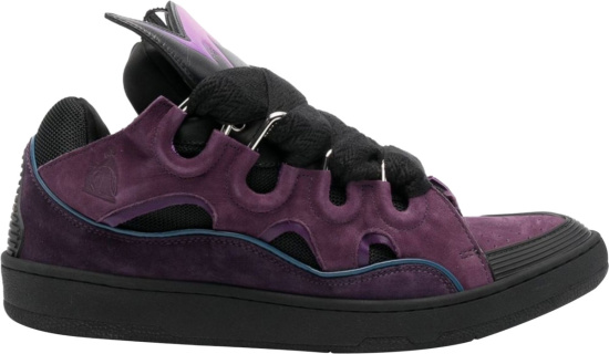 Lanvin X Batman Purple Curb Sneakers