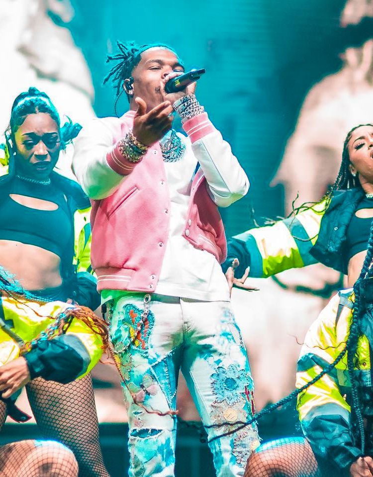 Lil Baby Performs at ONE Musicfest 2022 In Celine & KAPITAL
