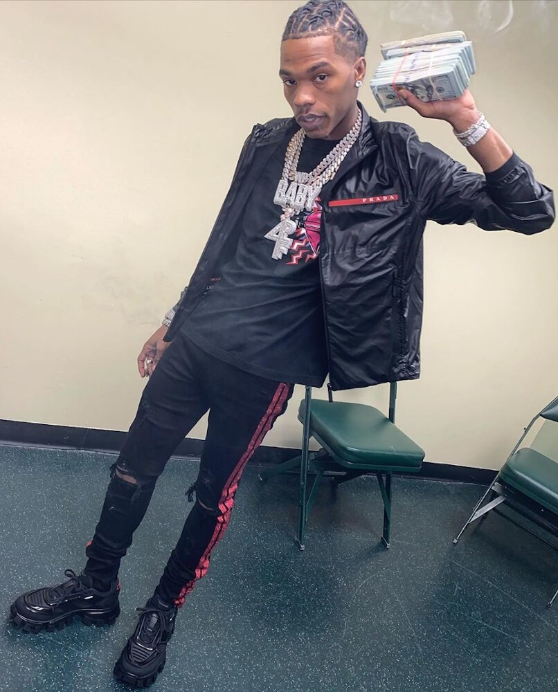 Lil Baby & PnB Rock Pose For Pic In Amiri, Dior, Moncler, & Off-White