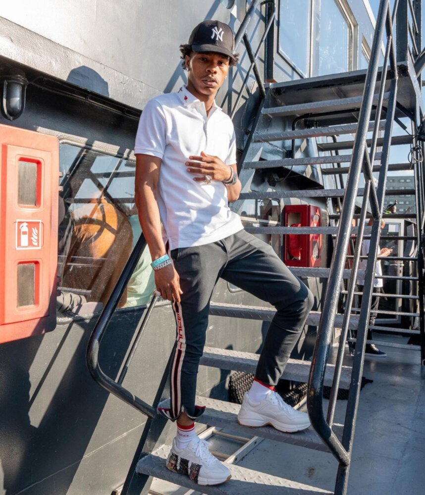Lil Baby Shares Inspirational Post On IG Wearing an All Gucci 'Fit