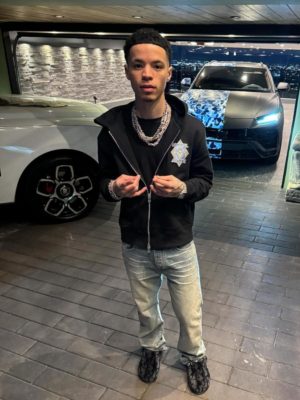 Lil Mosey Amiri Hotel Hoodie Amiri Straight Leg Jeans Dior Slippers