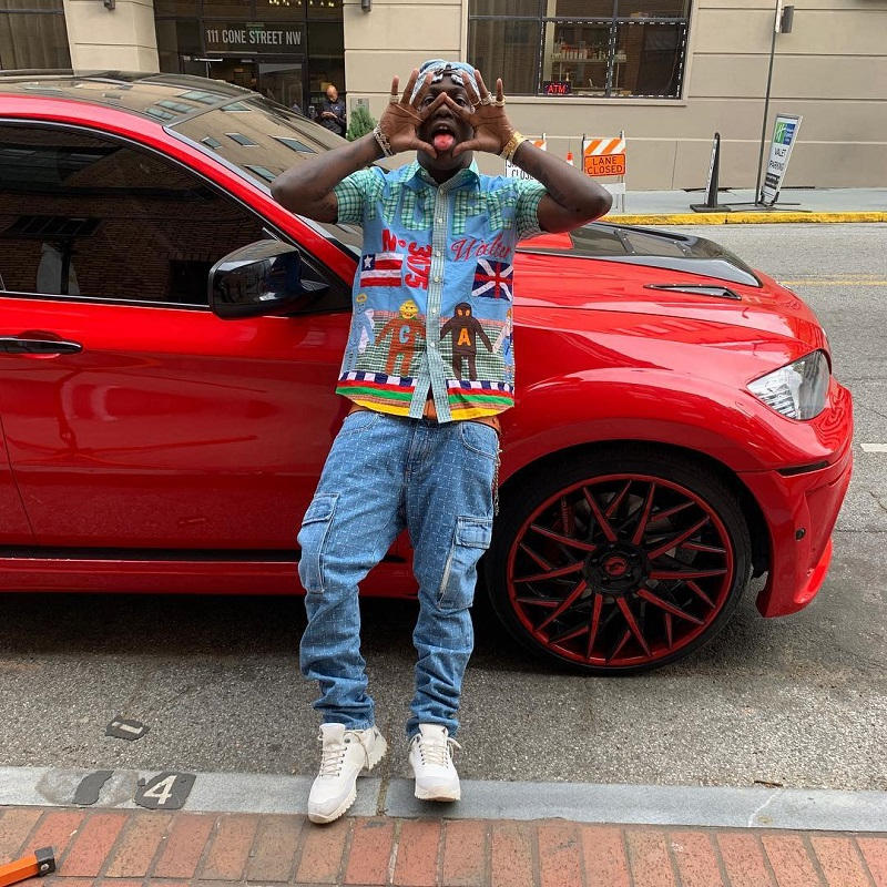 Lil Yachty ft. ALYX Cargo Jeans & Walter van Beirendonck Patch Shirt