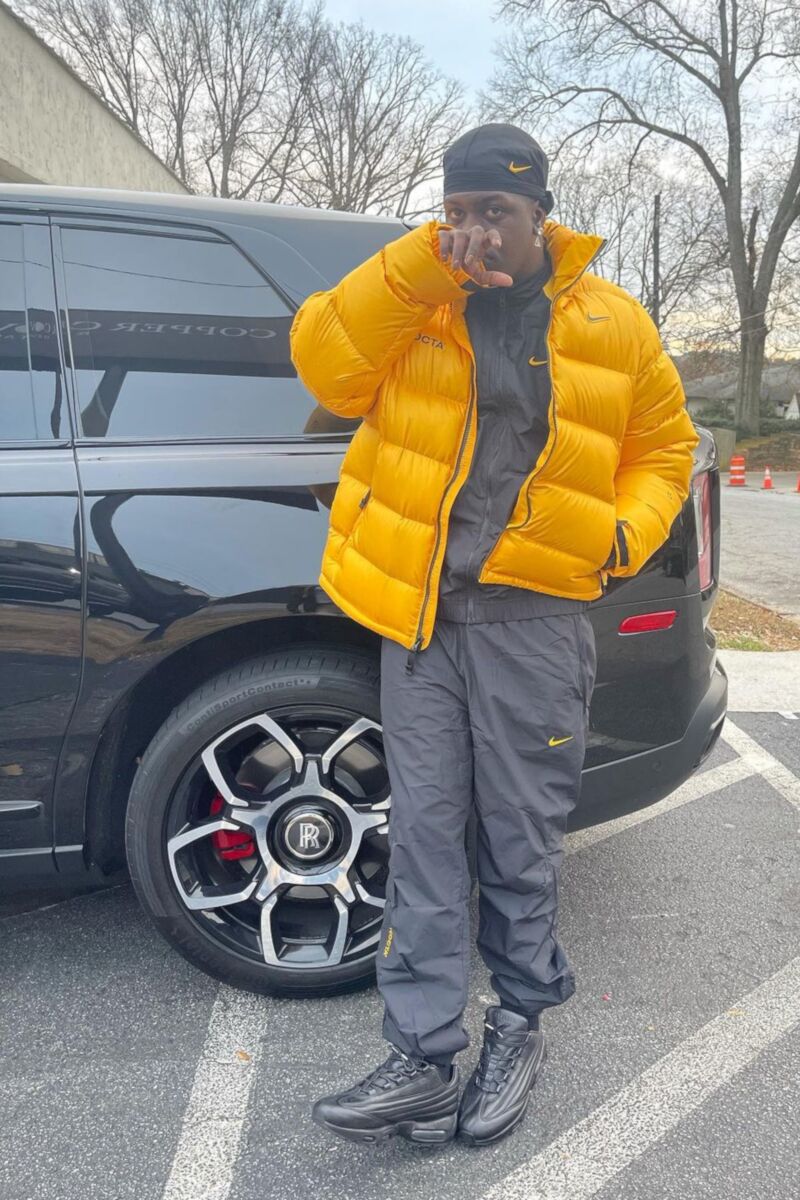 Lil Yachty Wearing a Full Nike x NOCTA Outfit With Supreme Air Max 95s