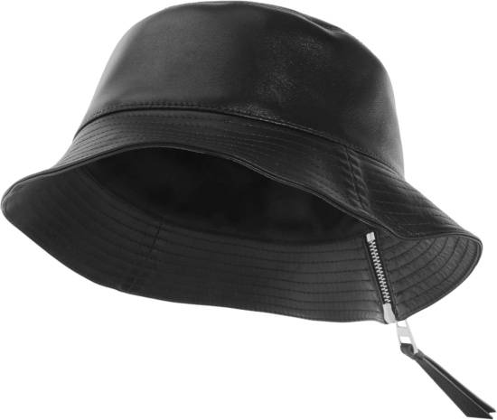 Loewe Black Anagram Logo Patch Bucket Hat
