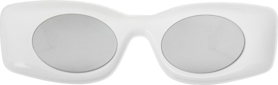 Loewe White Paulas Ibiza Sunglasses