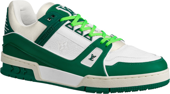 Louis Vuitton Trainer Sneakers (Green)