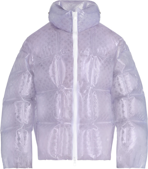 Louis Vuitton Transparent Inflatable Puffer Jacket | Incorporated Style