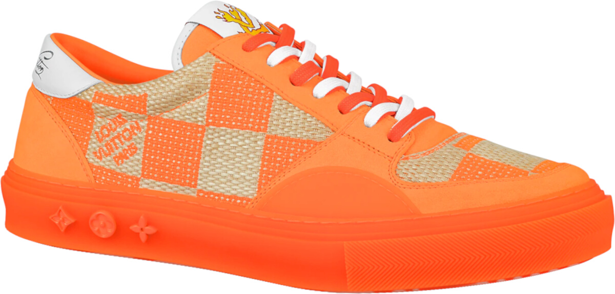 Louis Vuitton Men's LV Ollie Sneakers Limited Edition Distorted Damier and  Leather