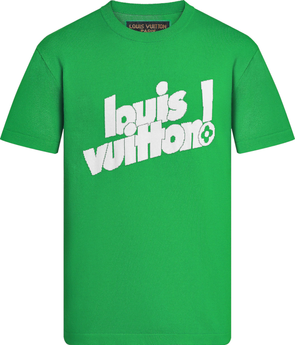 lv t shirt green