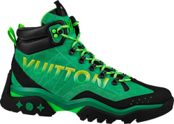 Green Suede 'Millenium' Boots