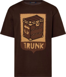 Brown Trunk Logo Knit T-Shirt