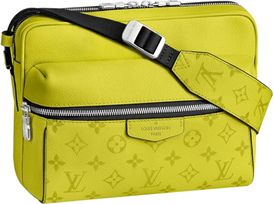 Louis Vuitton Yellow 'Outdoor' Messenger Bag | Incorporated Style
