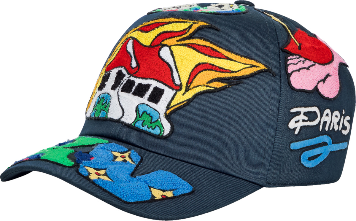 Louis Vuitton Blue 'Artist' Hat | Incorporated Style