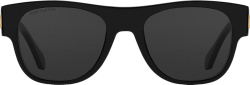 Black 'Hopscotch' Sunglasses