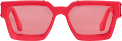All Red '1.1 Millionaires' Sunglasses
