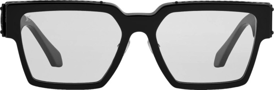 Louis Vuitton Black & Clear ‘1.1 Millionaires’ Glasses | Incorporated Style