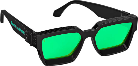 Louis Vuitton Black And Green 11 Millionaires Sunglasses
