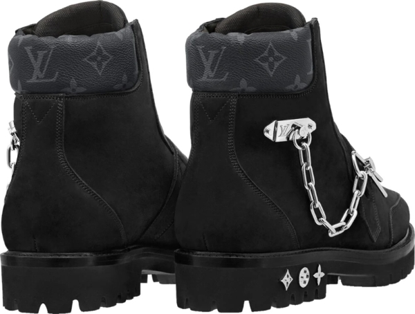 Louis Vuitton Black Boots