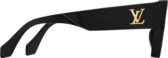 Louis Vuitton Black Lv Clash Mask Sunglasses