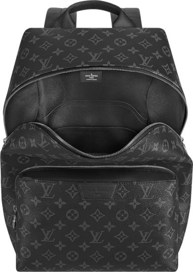 Louis Vuitton Black Monogram Discovery Backpack