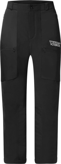 Louis Vuitton Black Shimmerring Down Ski Pants 1aau5r