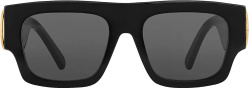 Louis Vuitton Black Square Lv Link Sunglasses