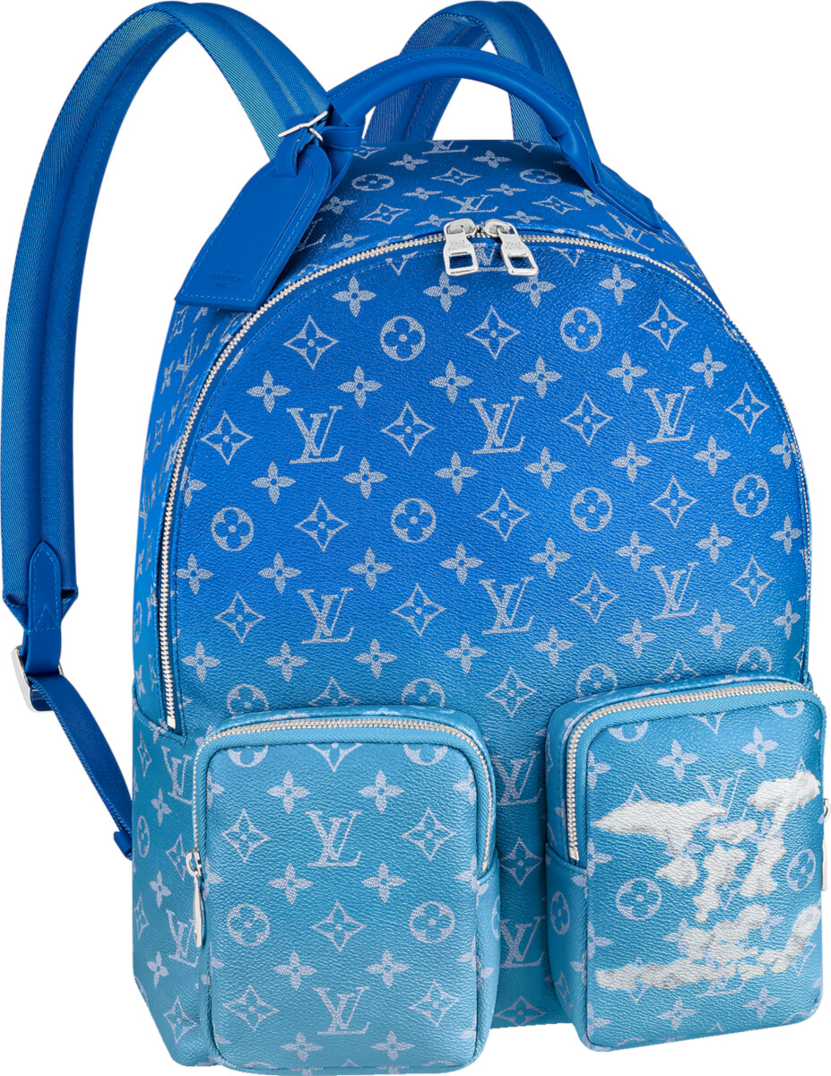 Louis Vuitton Blue Gradient 'Clouds' Backpack