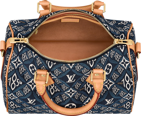 Louis Vuitton Blue Since 1854 Monogram Jacquard Bandouliere 25 Bag
