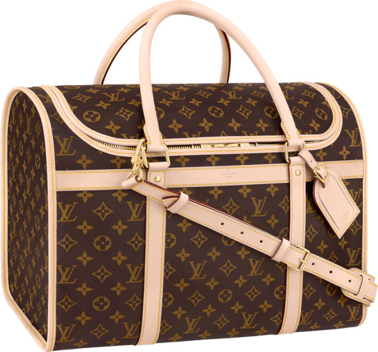 Louis Vuitton Brown Dog Bag