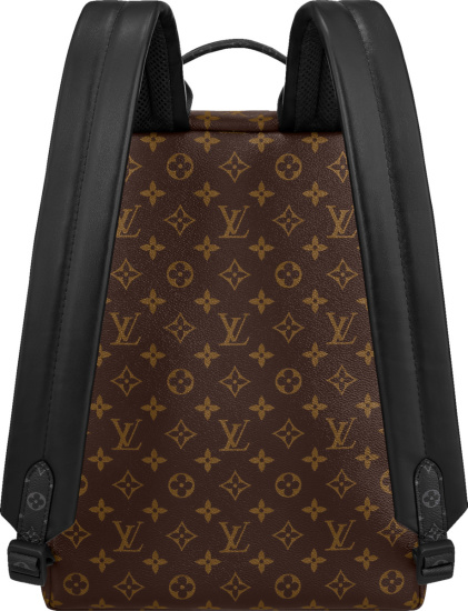 Louis Vuitton Brown Monogram And Yellow Purple Logo Discovery Backpack