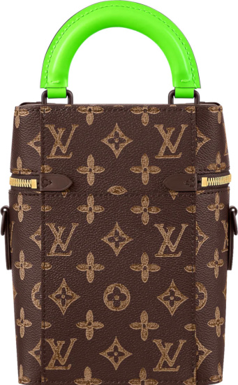 Louis Vuitton Brown Monogram Numer 7 Small Trunk Messenger Bag